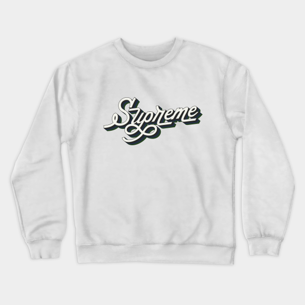 Vintage supreme crewneck on sale